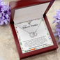 To My Beloved Mother - Perfect Pair Necklace - We Love Hummingbirds