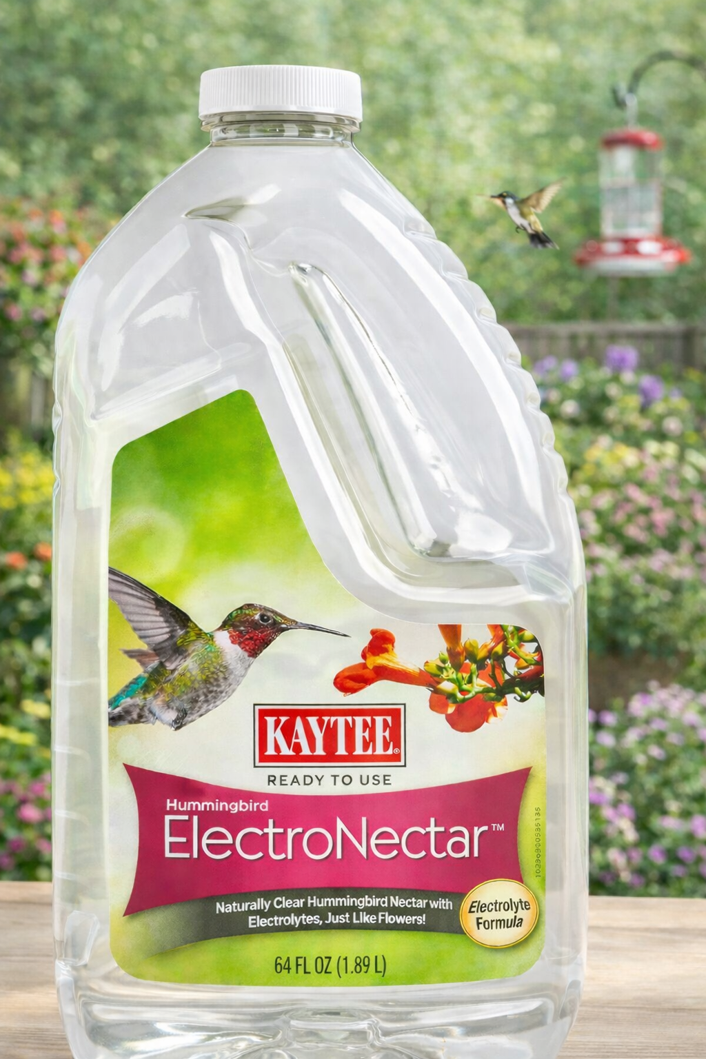 Ready-to-Use Clear Hummingbird Nectar – 64 oz – We Love Hummingbirds