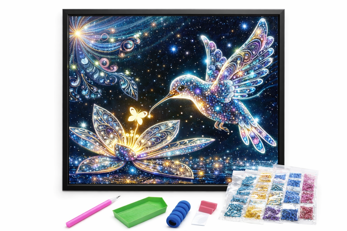 Hummingbird Diamond Kit for Adults – We Love Hummingbirds