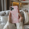 Coquette Pink Floral Phone Case for iPhone & Samsung