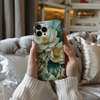 Elegant Botanical Garden Flower Phone Case for iPhone & Samsung