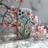 Floral Stained Glass Phone Case for iPhone & Samsung