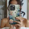 Vintage Coquette Peony Flowers Phone Case for iPhone and Samsung