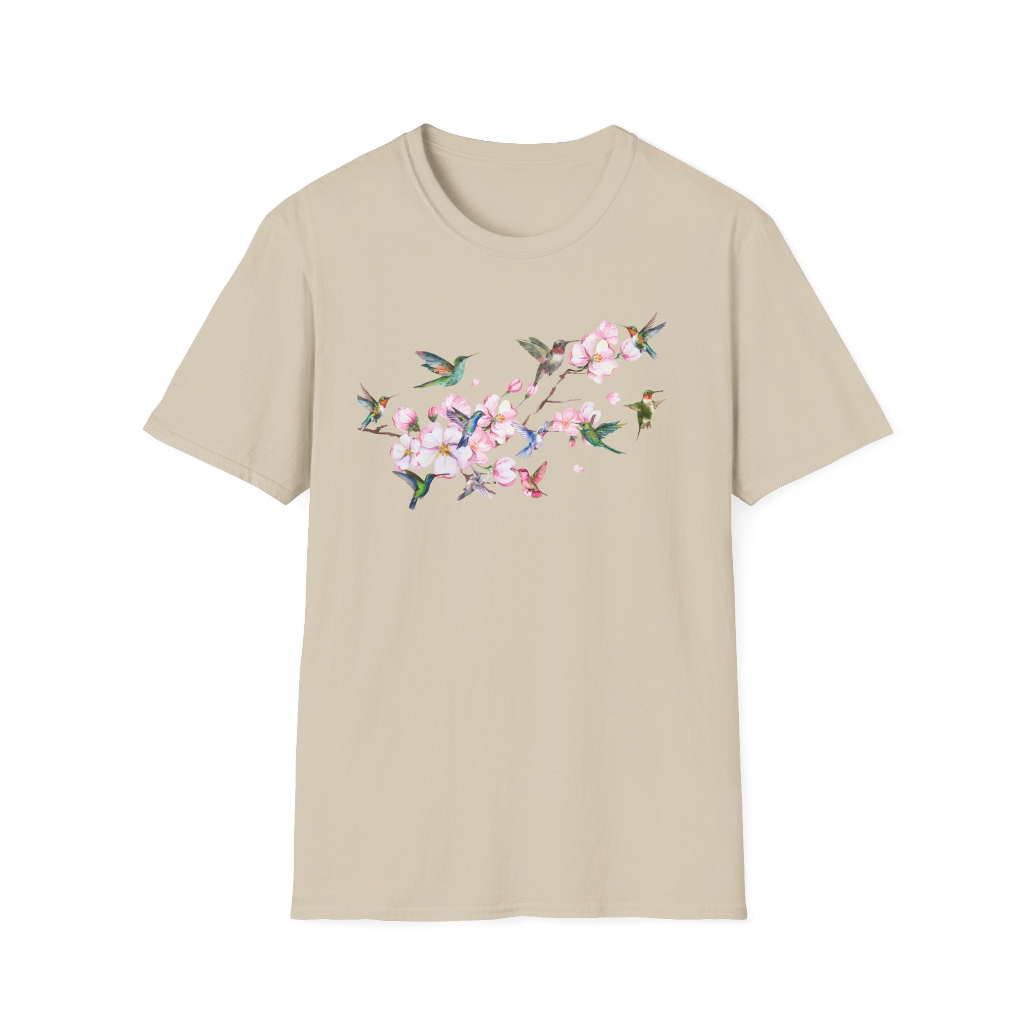 Floral Hummingbirds in Spring T-Shirt – We Love Hummingbirds