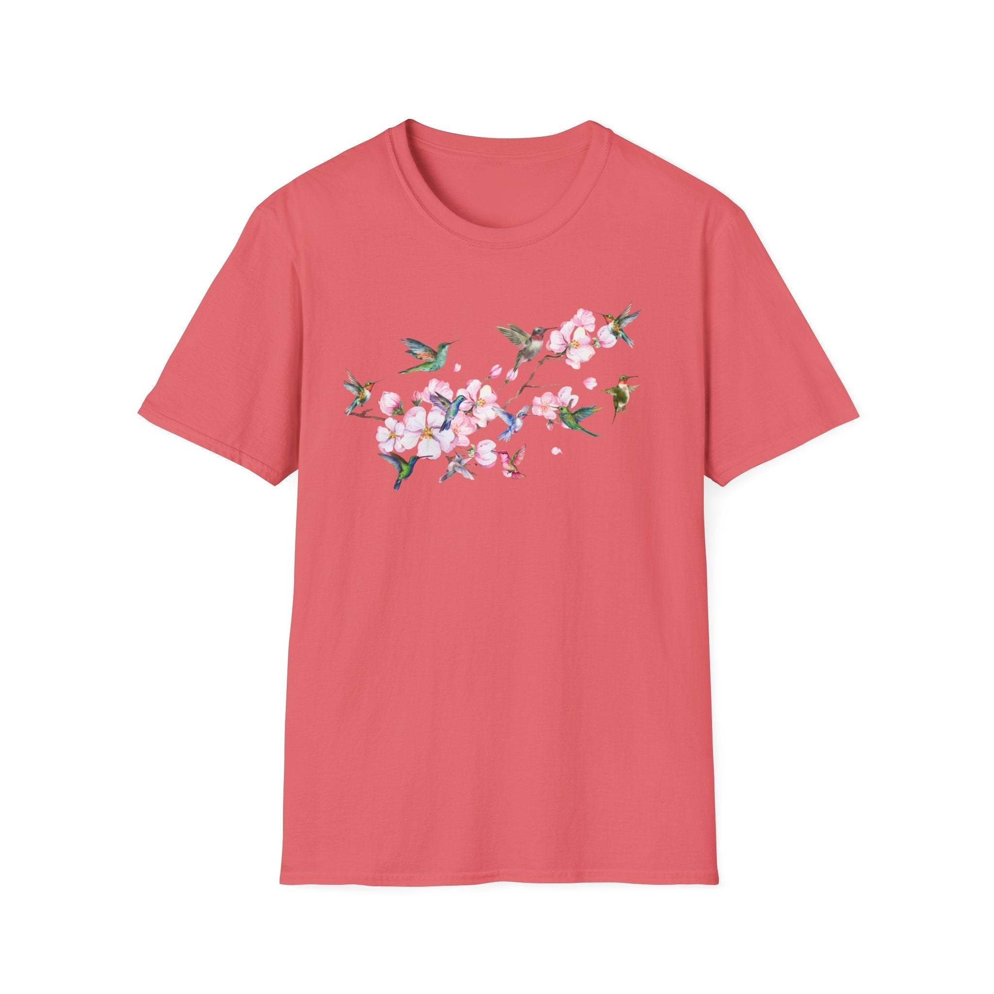 Floral Hummingbirds in Spring T-Shirt – We Love Hummingbirds