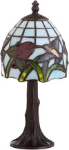 12" LED Tiffany Hummingbird Lamp - We Love Hummingbirds