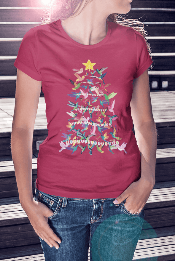 2021 Hummingbird Christmas Shirt - We Love Hummingbirds