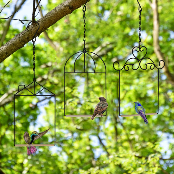 3 Pack of Hummingbird Swings - We Love Hummingbirds