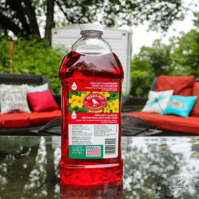 64 Oz. Red Ready-To-Use Hummingbird Nectar - We Love Hummingbirds