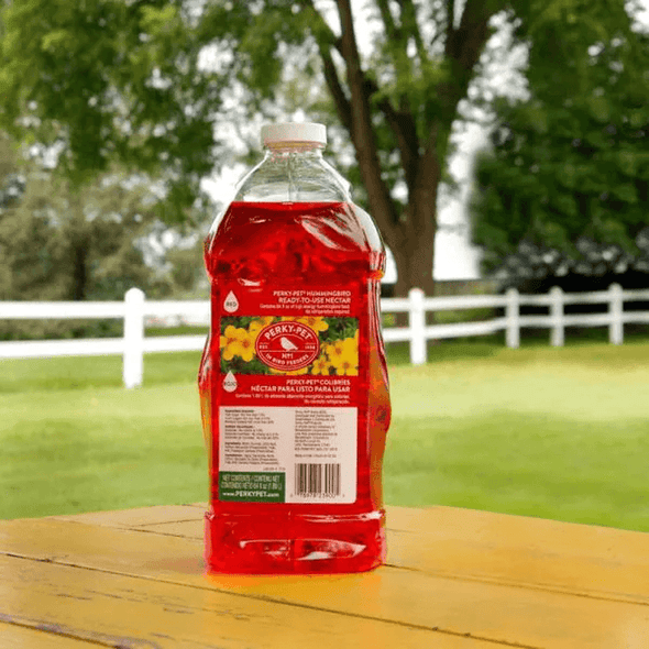 64 Oz. Red Ready-To-Use Hummingbird Nectar - We Love Hummingbirds
