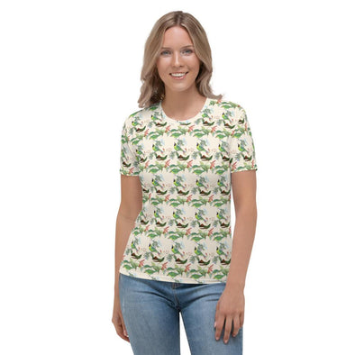 Adorable Hummingbirds All Over T-shirt - We Love Hummingbirds