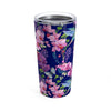 Blue Hummingbird Flowers Tumbler in 20oz Size - Perfect Gift Idea! - We Love Hummingbirds