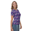 Blue Hummingbirds All Over T-shirt - We Love Hummingbirds