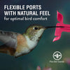 Bronze Top-Fill Glass Hummingbird Feeder - Holds 28 oz of Nectar - We Love Hummingbirds