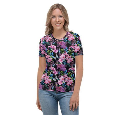 Butterfly Garden All Over T-shirt - We Love Hummingbirds