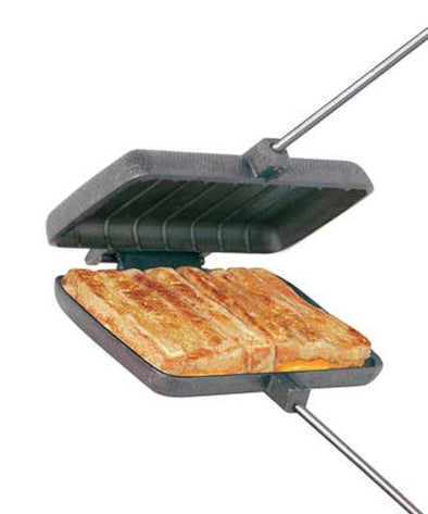 Cast Iron Double Pie Iron & Sandwich Maker - We Love Hummingbirds