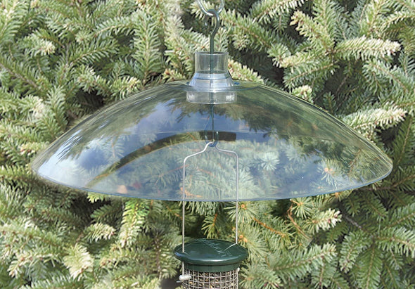 Clear Protective 16" Dome for Feeder - We Love Hummingbirds