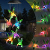 Color Changing Solar Hummingbird Wind Chimes - We Love Hummingbirds