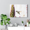 Colorful Hummingbird and Flower Wall Art Decor - We Love Hummingbirds