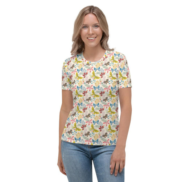 Fancy Butterflies All Over T-shirt - We Love Hummingbirds