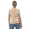 Flowers and Hummingbirds All Over T-shirt - We Love Hummingbirds