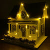 Holiday Bird House with LEDs Bird House - We Love Hummingbirds