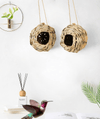 Humming Bird House Outdoor,Hand Woven Hummingbird Houses for Outdoors Hanging,Set of 2 Grass Hummingbird Nest for outside inside Decoration, 4.72’’×4.71’’Humming Bird Gift - We Love Hummingbirds