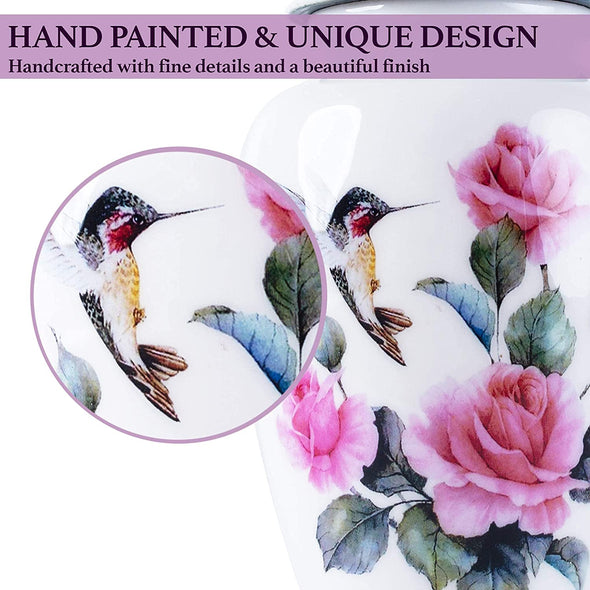 Hummingbird Adult Cremation Urn Cremation Urns for Human Ashes - We Love Hummingbirds