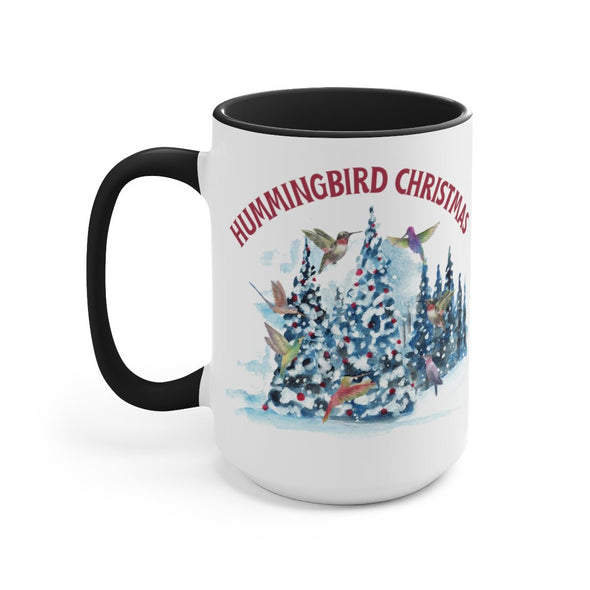 Hummingbird Christmas - 15oz Mug - We Love Hummingbirds