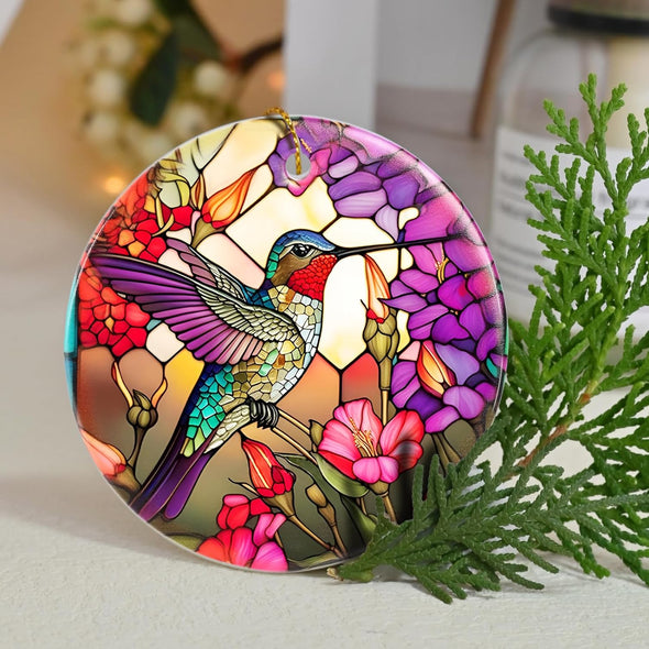 Hummingbird Christmas Tree Ornament - We Love Hummingbirds