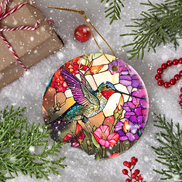 Hummingbird Christmas Tree Ornament - We Love Hummingbirds