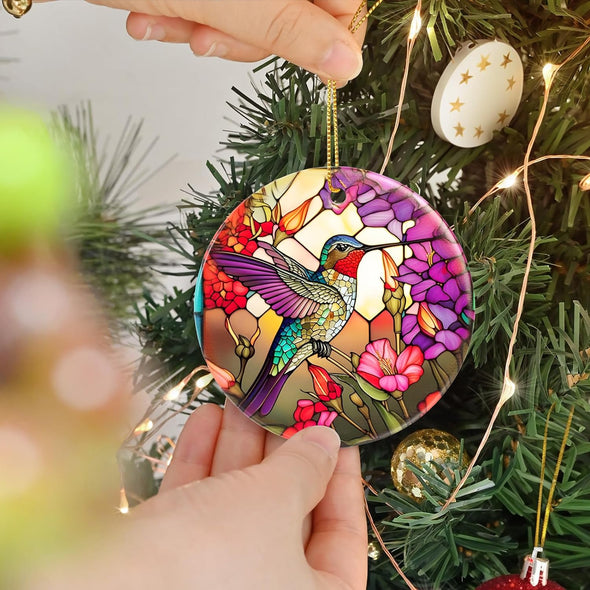 Hummingbird Christmas Tree Ornament - We Love Hummingbirds