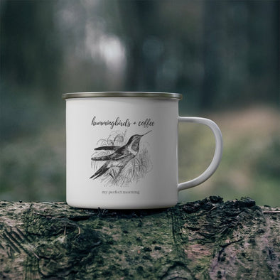 Hummingbird + Coffee Mug - Two-Sided with Inspirational Quote - Perfect Gift Idea for Mom, Grandma, Mother-in-Law - We Love Hummingbirds
