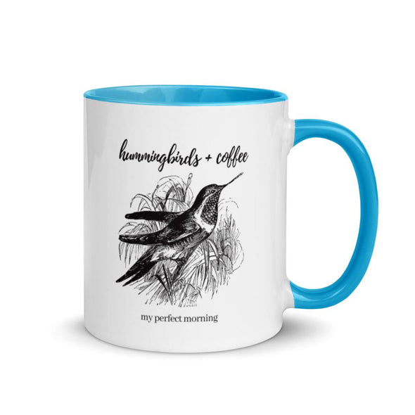 Hummingbird + Coffee Mug - Two-Sided with Inspirational Quote - Perfect Gift Idea for Mom, Grandma, Mother-in-Law - We Love Hummingbirds