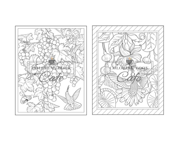 Hummingbird Coloring Book: an Adult Coloring Book Featuring Charming Hummingbirds, Beautiful Flowers and Nature Patterns for Stress Relief and Relaxation (Bird Coloring Books) - We Love Hummingbirds
