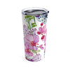 Hummingbird Flowers Tumbler in 20oz Size - Perfect Gift Idea! - We Love Hummingbirds