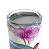 Hummingbird Flowers Tumbler in 20oz Size - Perfect Gift Idea! - We Love Hummingbirds