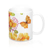 Hummingbird Garden Flowers Coffee & Tea Mug - Limited Edition Design - We Love Hummingbirds