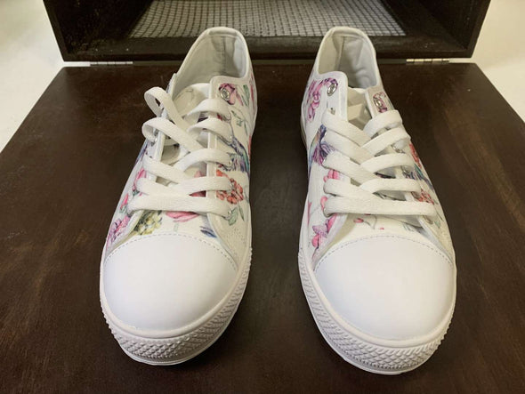 Hummingbird Garden Low Top Canvas Shoes - We Love Hummingbirds
