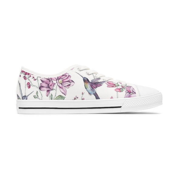 Hummingbird Garden Low Top Canvas Shoes - We Love Hummingbirds