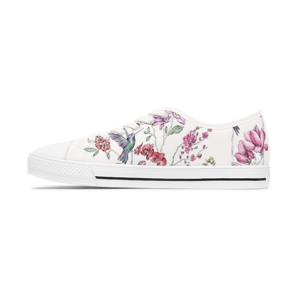Hummingbird Garden Low Top Canvas Shoes - We Love Hummingbirds