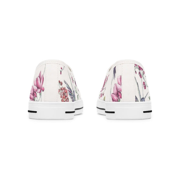 Hummingbird Garden Low Top Canvas Shoes - We Love Hummingbirds
