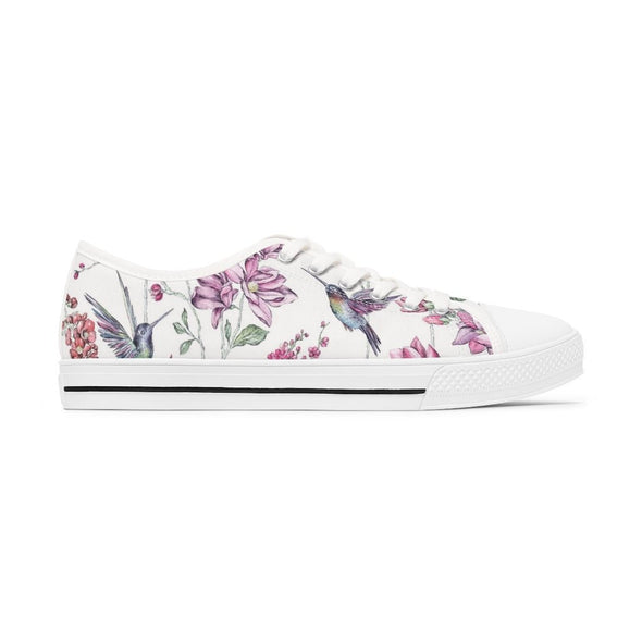 Hummingbird Garden Low Top Canvas Shoes - We Love Hummingbirds