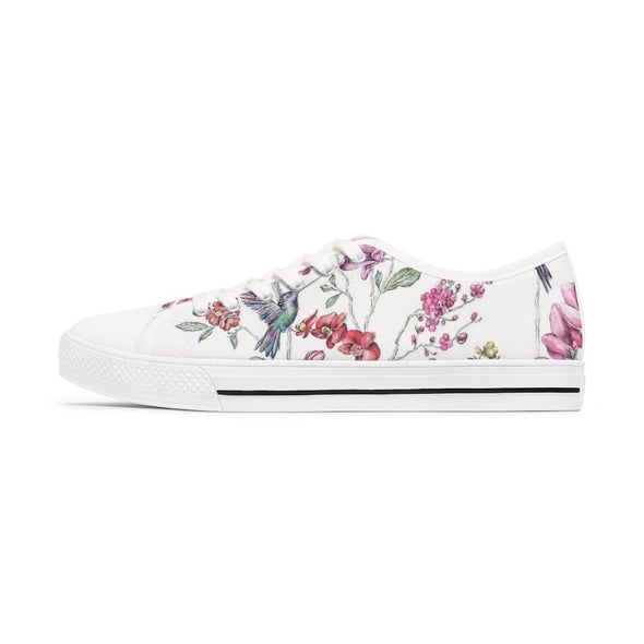 Hummingbird Garden Low Top Canvas Shoes - We Love Hummingbirds