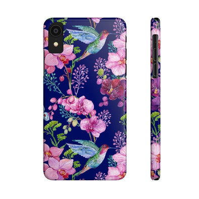 Hummingbird Garden Slim Phone Case for iPhone, Samsung Galaxy, and Android - We Love Hummingbirds