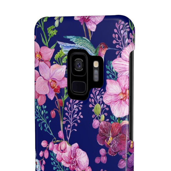 Hummingbird Garden Slim Phone Case for iPhone, Samsung Galaxy, and Android - We Love Hummingbirds