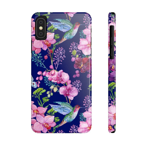 Hummingbird Garden Slim Phone Case for iPhone, Samsung Galaxy, and Android - We Love Hummingbirds