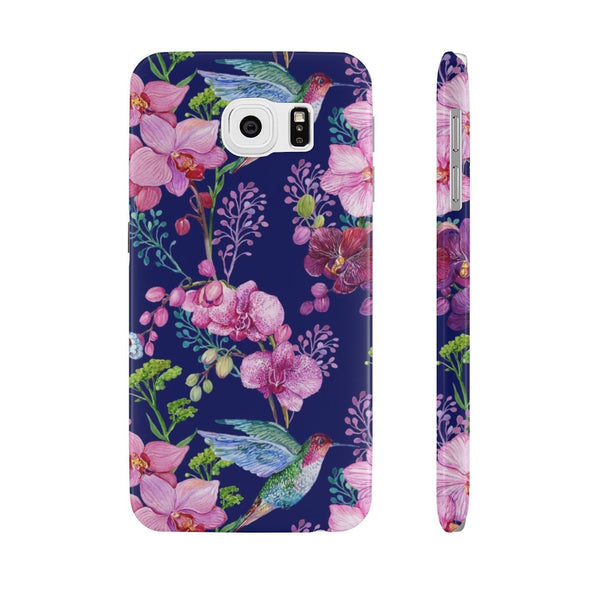 Hummingbird Garden Slim Phone Case for iPhone, Samsung Galaxy, and Android - We Love Hummingbirds