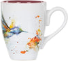 Hummingbird Glossy Stoneware Mug with Handle - We Love Hummingbirds