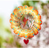 Hummingbird Lovebird Wind Spinner - We Love Hummingbirds
